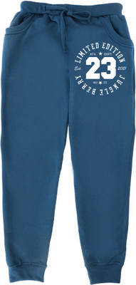 FABVIO PLUS Track Pant For Boys(Blue, Pack of 1)