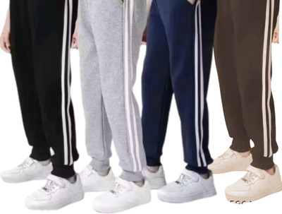 VISHNU Track Pant For Boys(Multicolor, Pack of 4)