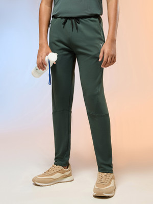 TECHNOSPORT Track Pant For Boys(Green, Pack of 1)