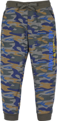Plum Tree Track Pant For Boys(Green, Pack of 1)