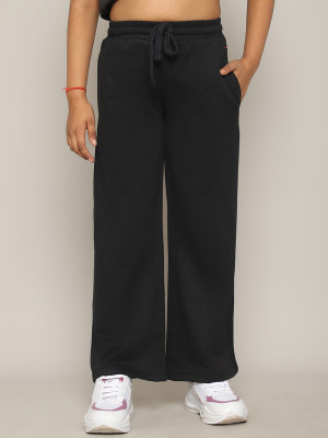 Rute Track Pant For Boys(Black, Pack of 1)
