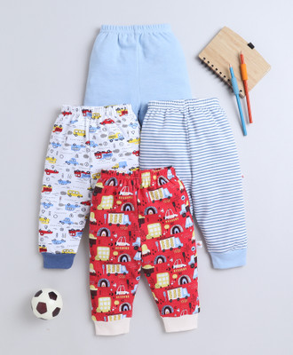 BUMZEE Track Pant For Boys(Red, Pack of 4)