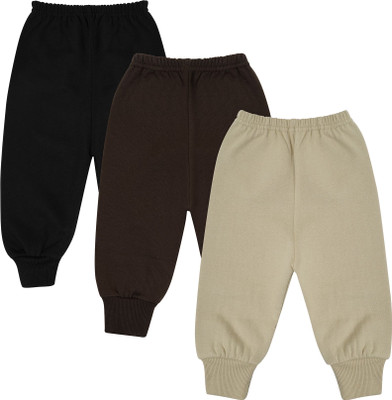 clapkids Track Pant For Baby Boys & Baby Girls(Multicolor, Pack of 3)