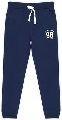 PROVOGUE Track Pant For Boys(Blue, Pack of 1)