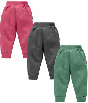 NammaBaby Track Pant For Boys & Girls(Multicolor, Pack of 3)