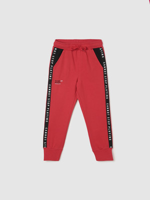 MAX Track Pant For Boys(Red, Pack of 1)