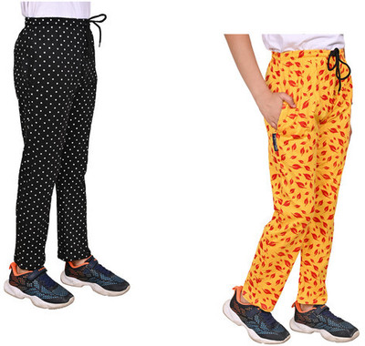 IndiWeaves Track Pant For Boys(Multicolor, Pack of 2)