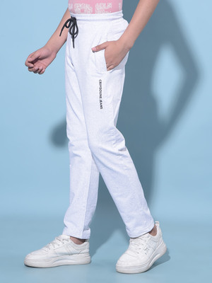 CRIMSOUNE CLUB Track Pant For Boys(White, Pack of 1)