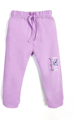 CERABI Track Pant For Girls(Purple, Pack of 1)