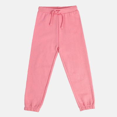 MINI KLUB Track Pant For Girls(Pink, Pack of 1)