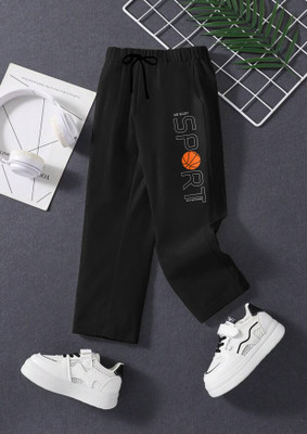 Codez Track Pant For Boys(Black, Pack of 1)