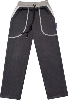 KAYU Track Pant For Boys(Grey, Pack of 1)
