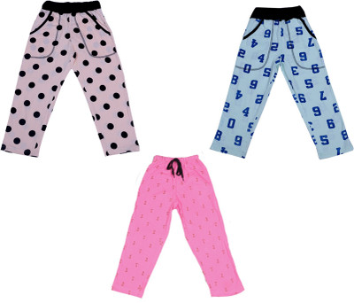 Indstar Track Pant For Boys & Girls(Multicolor, Pack of 3)