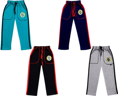 TRENDING KAYU Track Pant For Boys & Girls(Dark Blue, Pack of 4)