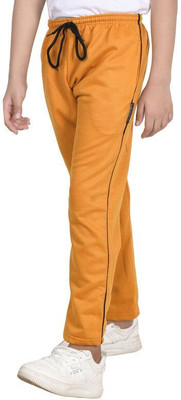 KAYU Track Pant For Boys(Yellow, Pack of 1)