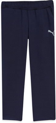 PUMA Track Pant For Boys(Blue, Pack of 1)