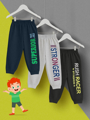 INDIA FASHION FAB Track Pant For Boys & Girls(Blue, Pack of 3)