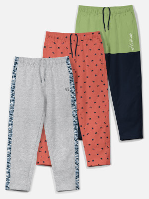 Hellcat Track Pant For Boys(Grey, Pack of 3)