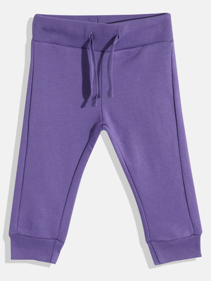 United Colors of Benetton Track Pant For Boys(Purple, Pack of 1)