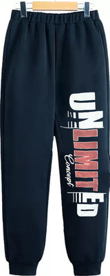 TitTom Track Pant For Boys(Dark Blue, Pack of 1)