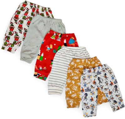 Sen Garments Track Pant For Baby Boys & Baby Girls(Multicolor, Pack of 6)