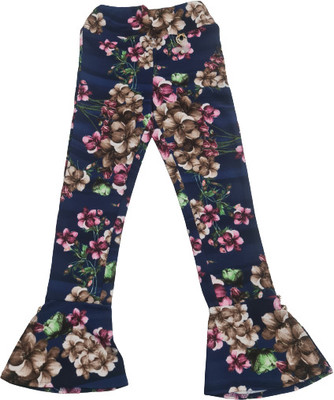 truffles Track Pant For Girls(Dark Blue, Pack of 1)