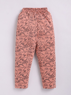 CERABI Track Pant For Girls(Beige, Pack of 1)