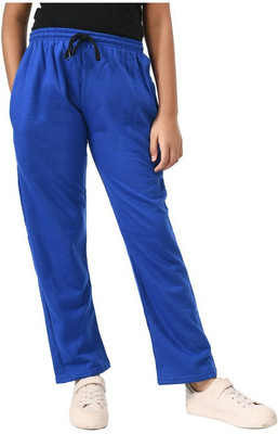 IndiWeaves Track Pant For Boys & Girls(Blue, Pack of 1)