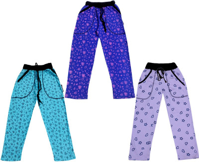 Indstar Track Pant For Boys & Girls(Multicolor, Pack of 3)