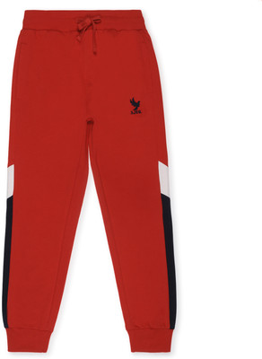 Alan Jones Track Pant For Boys(Red, Pack of 1)