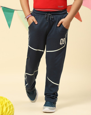 MONTE CARLO Track Pant For Boys(Dark Blue, Pack of 1)