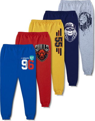 x2o Track Pant For Boys(Dark Blue, Pack of 5)