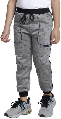 IndiWeaves Track Pant For Boys(Grey, Pack of 1)