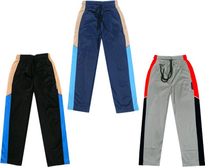 KAYU Track Pant For Boys(Multicolor, Pack of 3)