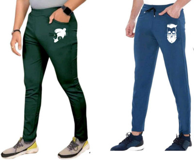 siddu Track Pant For Boys(Multicolor, Pack of 2)