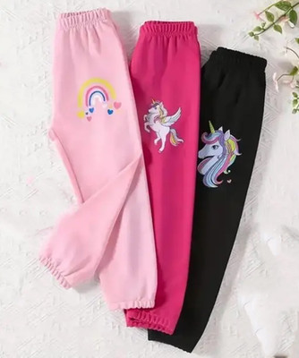 Ahivra Track Pant For Baby Boys & Baby Girls(Multicolor, Pack of 3)