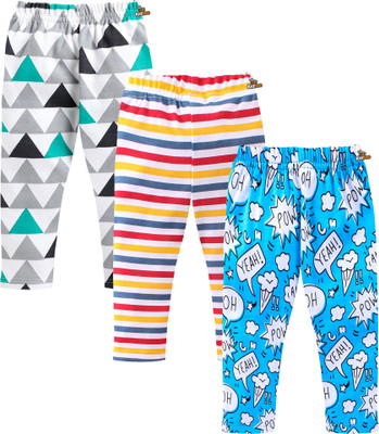 KidBee Track Pant For Baby Boys(Multicolor, Pack of 3)