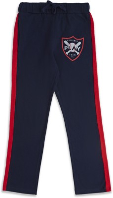 Pantaloons Junior Track Pant For Boys(Blue, Pack of 1)