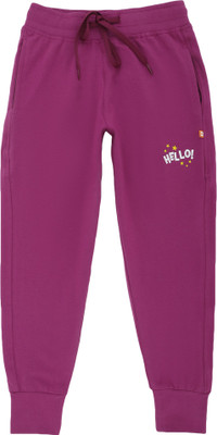 PROTEENS Track Pant For Girls(Purple, Pack of 1)