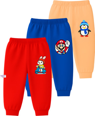 Triviso Track Pant For Baby Boys & Baby Girls(Multicolor, Pack of 3)