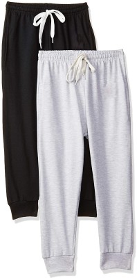 MNOP Track Pant For Boys(Black, Pack of 2)