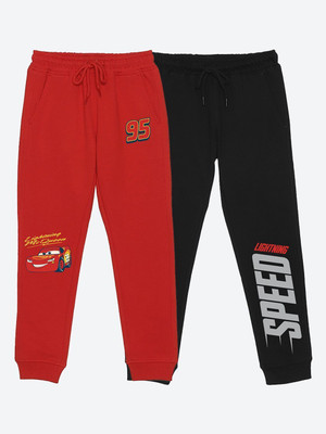 WYM TREND Track Pant For Boys(Red, Pack of 2)
