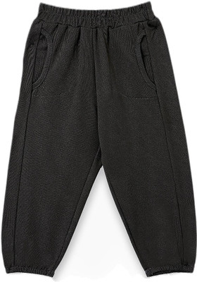 Baby Island Track Pant For Baby Boys(Black, Pack of 1)