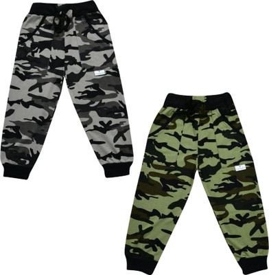 apnidukan fashion Track Pant For Boys(Green, Pack of 2)