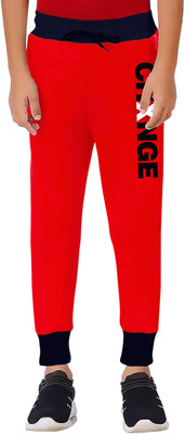 GCYX Track Pant For Baby Boys(Red, Pack of 1)