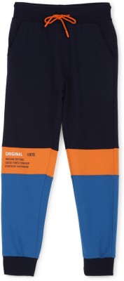 PROVOGUE Track Pant For Boys(Blue, Pack of 1)