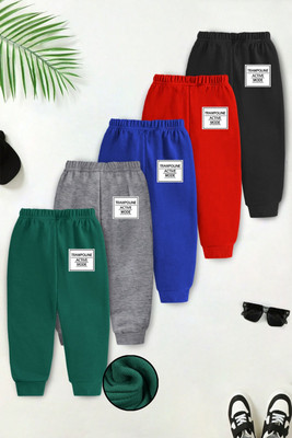 Trampoline Track Pant For Boys & Girls(Multicolor, Pack of 5)