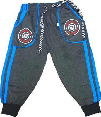 Canwen Track Pant For Boys(Black, Pack of 1)