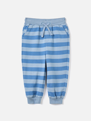 JUNIORS by Babyshop Track Pant For Boys(Blue, Pack of 1)