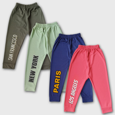 royalgarments Track Pant For Baby Boys & Baby Girls(Multicolor, Pack of 4)